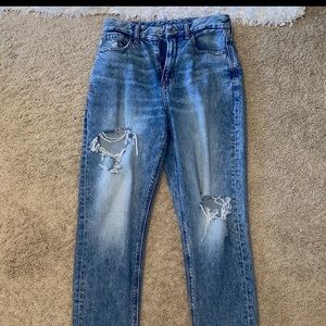 American Eagle Curvy mom jean